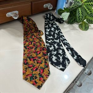 Set of 2 VTG Scooby Doo! Ties